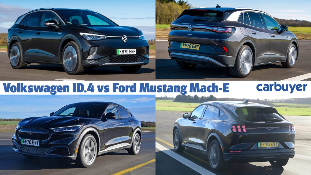 Volkswagen Id Vs Ford Mustang Mach E Rivals Comparison Pictures My